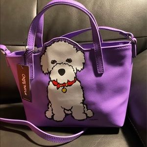 Marc Tetro Dog Bichon Purse